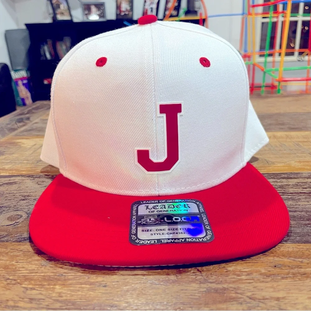 SnapBack "J" Hat/Cap - Picture 1 of 2